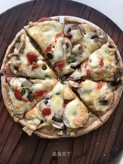 Quick-mouth sausage pizza