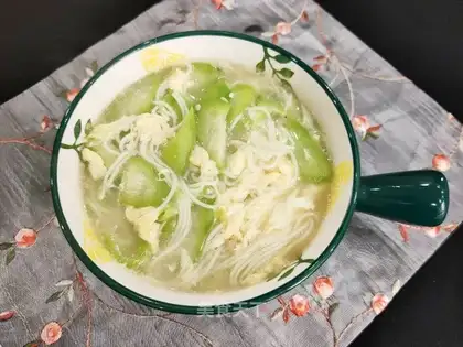 Smelt pasta soup