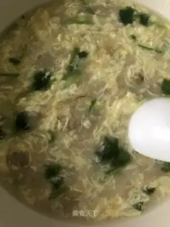 Eggs and taco soup
