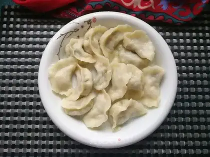 Golden fungus egg dumplings