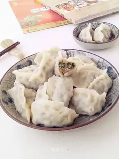 Porridge pork dumplings