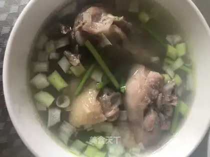 Old chicken soup