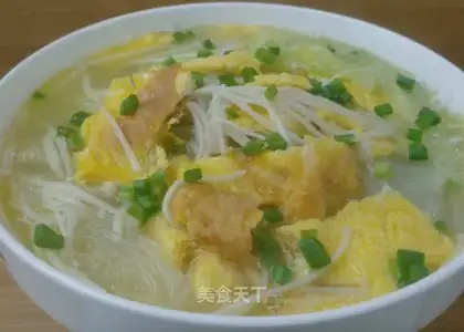 Egg doll soup