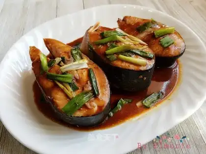 Burn the salmon