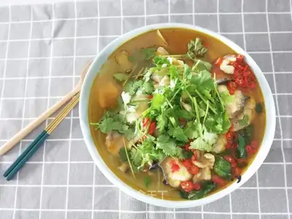 Sour soup