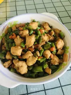 Chicken and beans