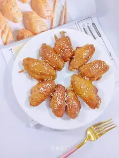 Roasted chicken wings