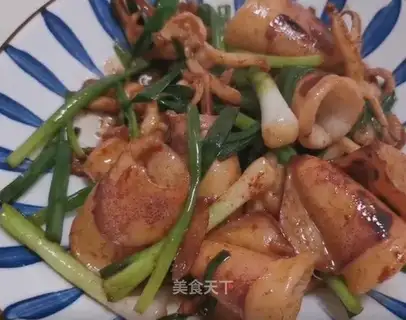 Fried squid