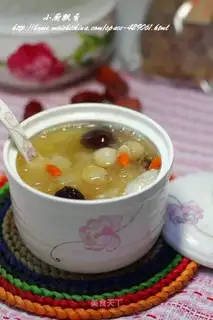 lotus seed lily tremella soup