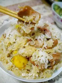 Steamed pork with glutinous rice bean curd