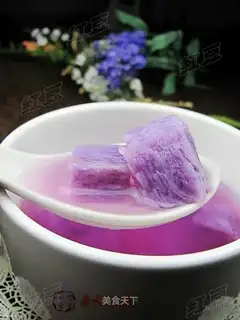 Purple yam in syrup
