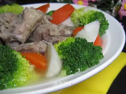 yam chop soup