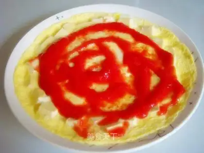 Steamed eggs with tofu