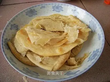 Hand-shredded cake