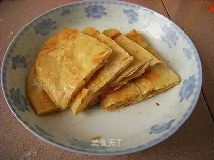 Crispy and spicy pancake
