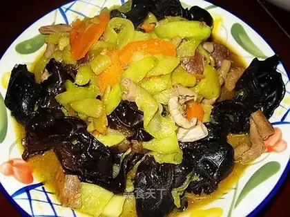 fried duck offal
