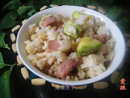 Bacon zucchini rice