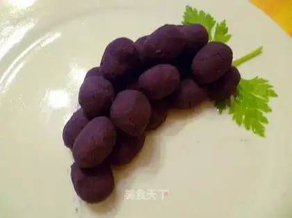 Rich creamy grapes