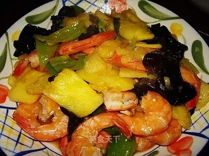 pineapple phoenix shrimp