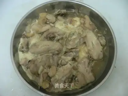 Steamed salted chicken