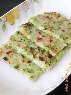 Chinese cabbage square leg meat cake
