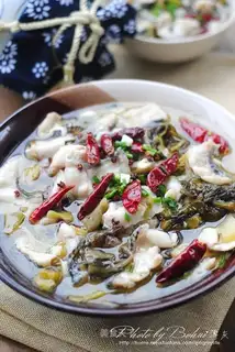 fish with Chinese sauerkraut