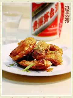 Pan-fried shrimp section
