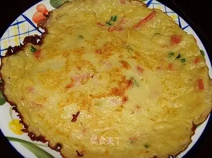shredded radish egg cake