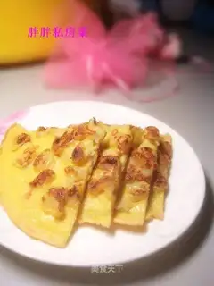 Banana omelet