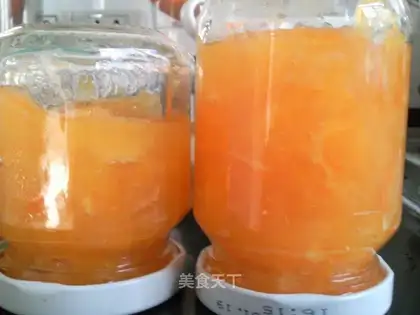 fresh orange jam