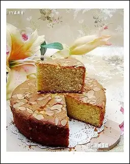 Almond sponge cake