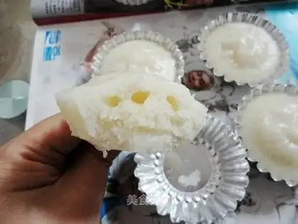 Steamed small hair cake