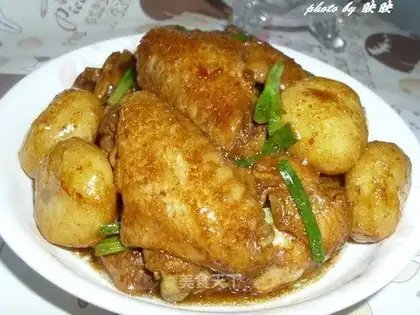 Water chestnut chicken wings