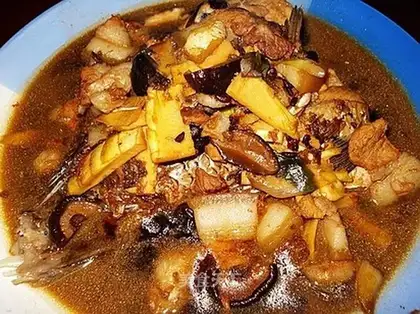 braised paddling