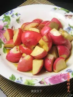 Sesame oil cherry radish