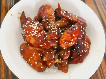 Honey chicken wings