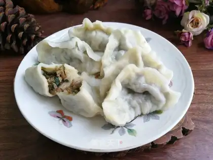Pork eggplant dumplings