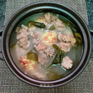 ♪ Sea-banded corn bouquet soup ♪