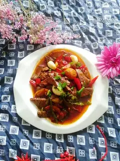 Piper pepper, pork liver