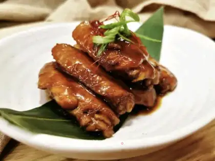 Coke chicken wings