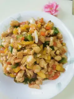 ♪ Shrimp chicken ♪