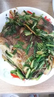 Creamed fish