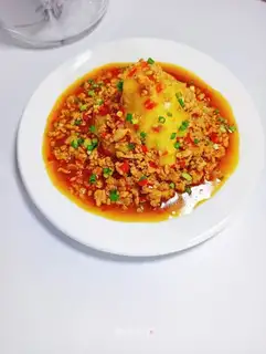 Tastes like a teary volcano mashed potatoes
