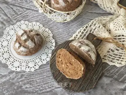 Black wheat bread