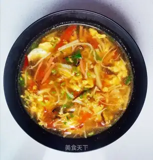 Spicy meat soup