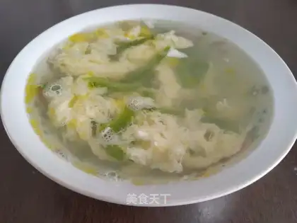 Egg soup