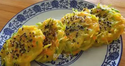 A radish pancake