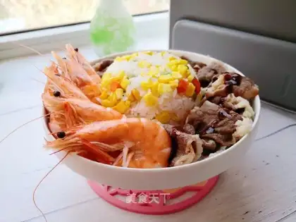 Corn rice