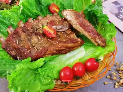 Bread the ribs