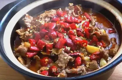 Boiled beef